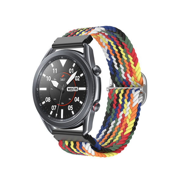 Samsung Watch Series | Colorful Nylon Braided Watch Strap (Watch clasp series)